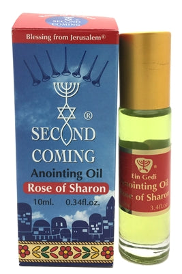 Second Coming Anointing Oil, ROSE OF SHARON, Roll-on 10 mL