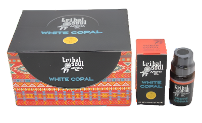 Tribal Soul Aroma Oil - White Copal - 10 ml (Box of 12 Bottles)