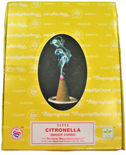 Load image into Gallery viewer, Satya Sandalwood Dhoop Cones (12/box)