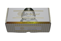 Fleur de Vie Yoga Leaf Tin Candle Set of 2