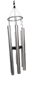 Aureole Tunes 28" Silver Wind Chimes Model AT28SV