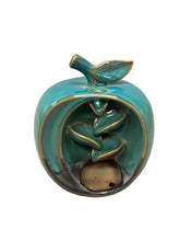 Load image into Gallery viewer, Backflow Cones Ceramic Burner 4.5&quot; Apple Fruit Shape - Model 767717