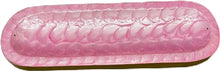 Load image into Gallery viewer, Wooden Handmade Incense Holder Boat Shape, Single - Pink, Scale Pattern