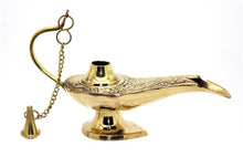 Load image into Gallery viewer, Brass Chirag Oil Lamp Burner - 5 Inch Long