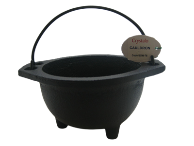 Crystalo - Cast Iron Cauldron - BSW-76