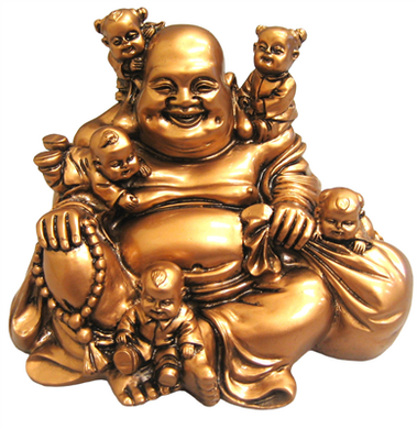 Buddha with Children 4