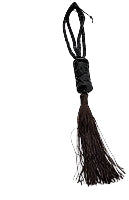 Brown beads w/ dragon & tassel 13" Model CD0065 (Brown)