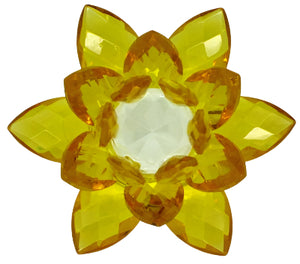 Crystal Lotus Flower - 20 mm (Select Color)