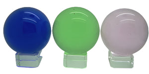 Crystal Ball with Base 50mm - Select Color
