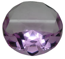 Load image into Gallery viewer, Diamond Paperweight Crystal 100mm - Select Color
