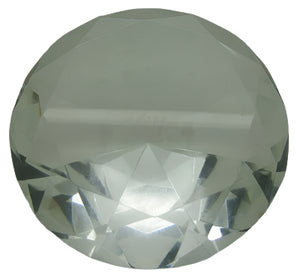 Diamond Paperweight Crystal 100mm - Select Color