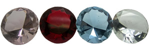 Diamond Paperweight Crystal 50mm - Select Color