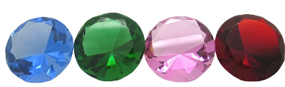 Diamond Paperweight Crystal 60mm - Select Color