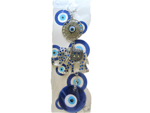 Evil Eye Elephant with Rhinestone Pendant/Charm 7" Model EE-3929