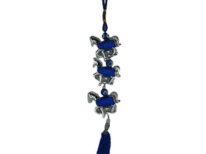 Three Horse Evil Eye Amulet - Hanging (Dozen)