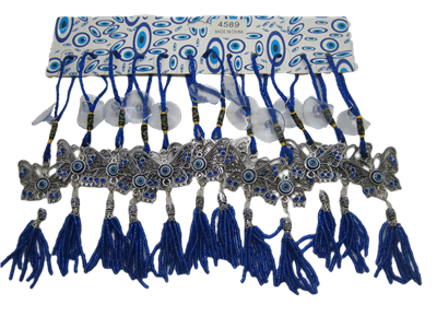 Butterfly Evil Eye Amulet - 8'' (Dozen)
