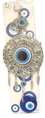 Evil Eye - Evil Eye ornament with Elephants /Charm 10