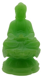 Siddhārtha Gautama Buddha Sitting in Lotus Flower - 4.5'' (Dhyana or Samadhi Mudra