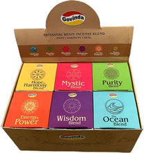 Load image into Gallery viewer, Govinda Set of 6 Artisanal Resin Incense Blends