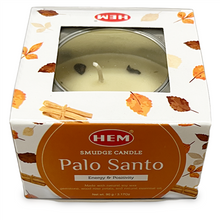 Load image into Gallery viewer, HEM Smudge Candle - Palo Santo