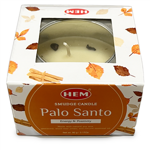 HEM Smudge Candle - Palo Santo