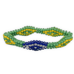 ILDE bracelet, Diamond Style, Medium - ORULA camino de Yemaya