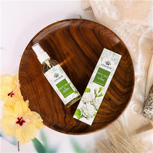 ISHOM | White Sage & Jasmine Air Smudge Spray | Earthy, Sweet, Floral | 100 ML (Jasmine)