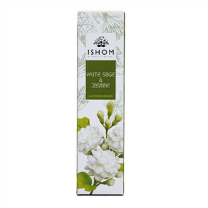 ISHOM | White Sage & Jasmine Air Smudge Spray | Earthy, Sweet, Floral | 100 ML (Jasmine)