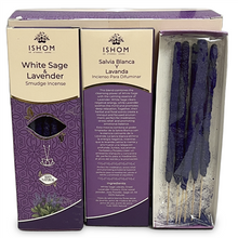 Load image into Gallery viewer, ISHOM | Mini Smudge Incense Stick | White Sage &amp; Lavender