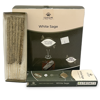 ISHOM | Mini Smudge Incense Stick | White Sage