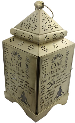 Iron & Glass Moroccan lamp Model LM102