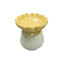 Load image into Gallery viewer, Ceramic Tea Light Oil Burner - Lotus Flower- Random Color