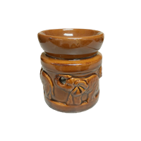 Ceramic Tea Light Oil Burner - 3 Elephant - Random Color