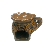 Load image into Gallery viewer, Ceramic Tea Light Oil Burner - Elephant - Random Color