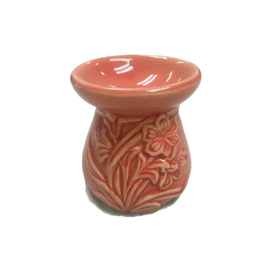 Ceramic Tea Light Oil Burner - Roses - Random Color