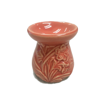 Ceramic Tea Light Oil Burner -Pineapple - Green