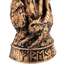 Cargar imagen en el visor de la galería, 2X Freyja Statue Freya Norse Gods Carving Altar Heathen Asatru Viking God Goddes Sculpture Scandinavian Pantheons-A-AT64