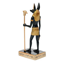 Cargar imagen en el visor de la galería, Mystical Anubis Statue Egyptian God Sculpture Premium Resin Figurine Ancient Mythology Home Office Decor Unique Collectible Idea