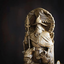 Cargar imagen en el visor de la galería, Freyja Statue Norse Gods Carving Altar Heathen Asatru Viking God Goddes Sculpture Scandinavian Pantheon Resin Ornaments