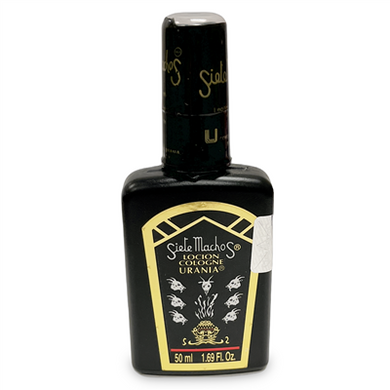 Urania Siete Machos Locion Cologne - Travel Size - 50 ml (1.69 fl oz)