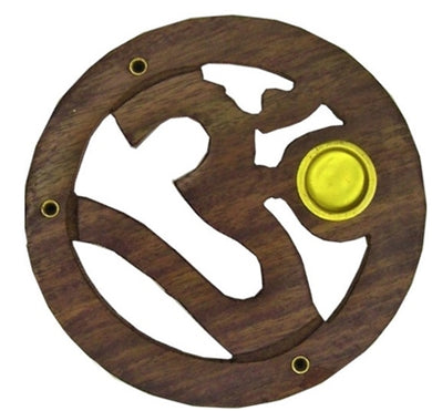 Wooden incense burners
