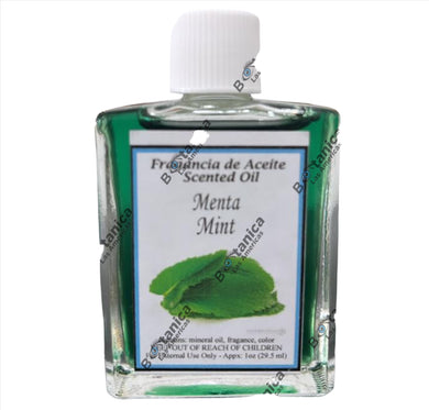 Fragancia De Aceite Menta (1oz) / Scented Oil Mint (1oz)