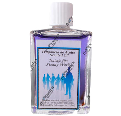 Fragancia De Aceite Trabajo Fijo (1oz) / Scented Oil Steady Work (1oz)