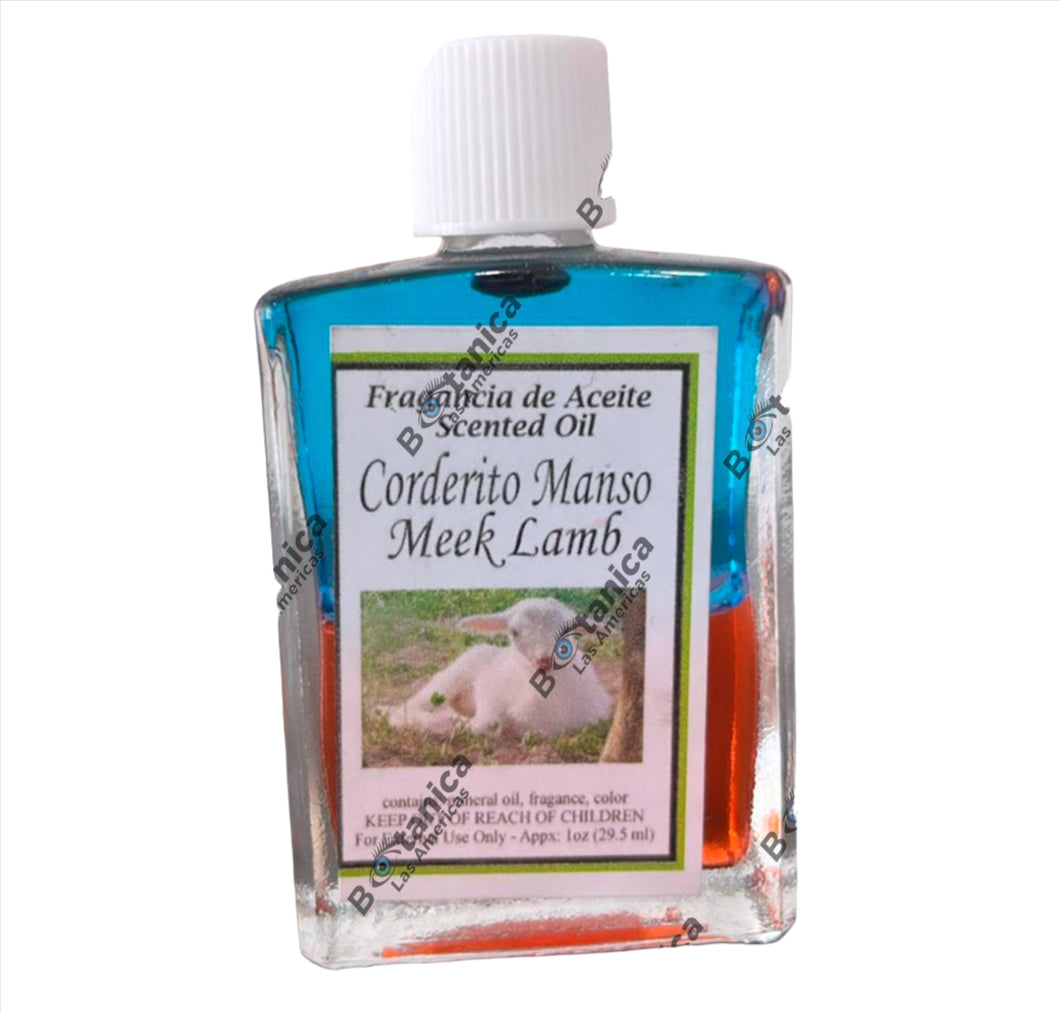 Fragancia De Aceite Corderito Manso (1oz) / Scented Oil Meek Lamb (1oz)