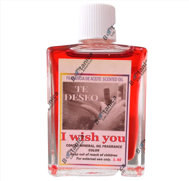 Fragancia De Aceite Te Deseo (1oz) / Scented Oil I Wish You (1oz)
