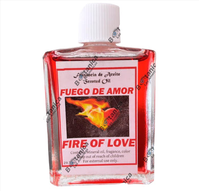 Fragancia De Aceite Fuego De Amor (1oz) / Scented Oil Fire Of love (1oz)