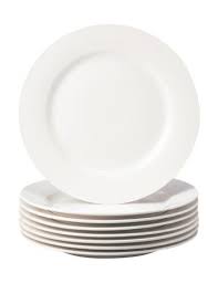 white plate